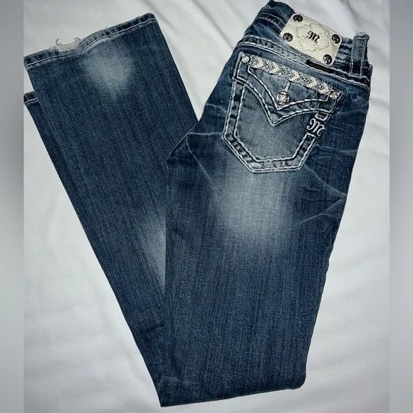 Miss Me Boot Cut Jeans - Picture 4 of 9